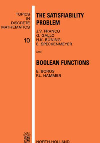 Cover image for The Satisfiability Problem and Boolean Functions