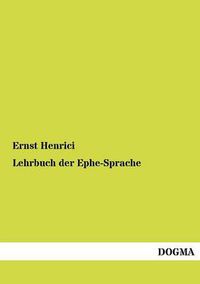 Cover image for Lehrbuch der Ephe-Sprache