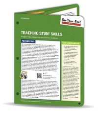 Cover image for On-Your-Feet Guide: Teaching Study Skills [Grades 4-12]