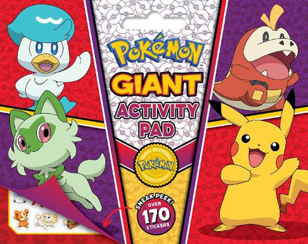 Cover image for Pokemon: Giant Activity Pad (Featuring Paldea Region)