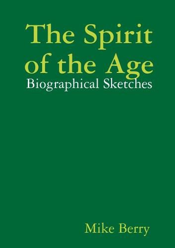 Cover image for The Spirit of the Age