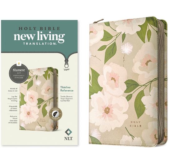 Cover image for NLT Thinline Reference Zipper Bible, Filament Enabled