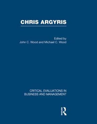 Cover image for Chris Argyris