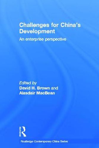 Cover image for Challenges for China's Development: An Enterprise Perspective