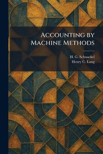 Cover image for Accounting by Machine Methods