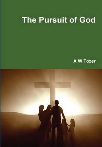 Cover image for The Pursuit of God