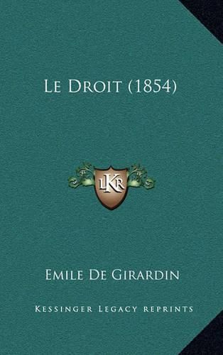 Le Droit (1854)