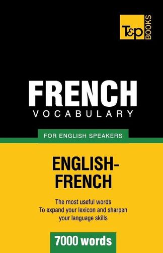 Cover image for French vocabulary for English speakers - 7000 words