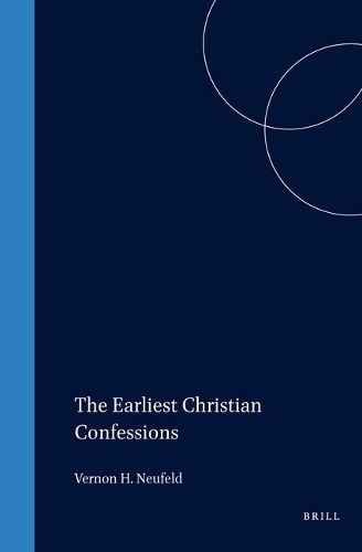 Cover image for Earliest Christian confessions