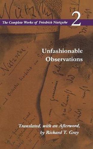 Cover image for Unfashionable Observations: Volume 2