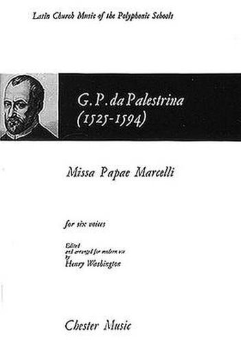 Cover image for Missa Papae Marcelli