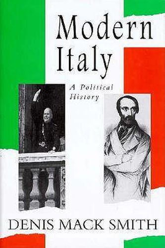 Cover image for MODERN ITALY: A POLITICAL HISTORY