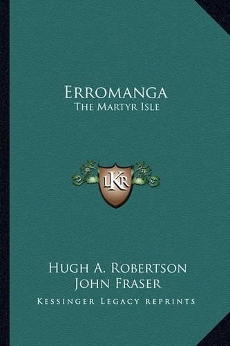 Cover image for Erromanga: The Martyr Isle