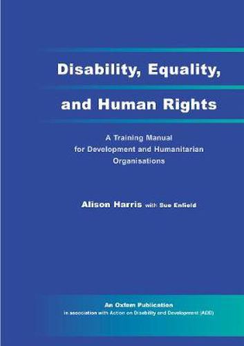 Cover image for Disability, Equality and Human Rights