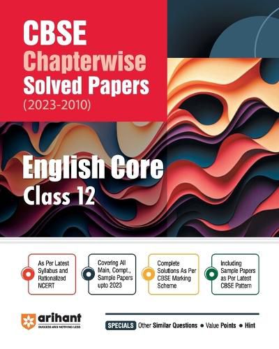 Cover image for CBSE CHAPTERWISE SOLVED PAPER EGLISH CORE CLASS 12th (Edition12)