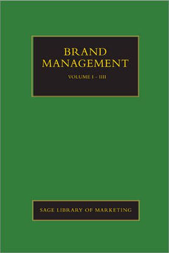 Cover image for Brand Management