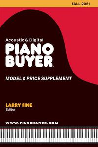 Cover image for Piano Buyer Model & Price Supplement / Fall 2021