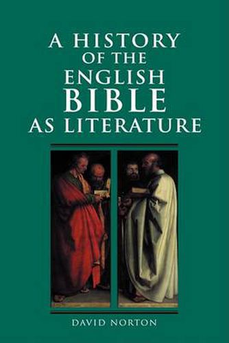 Cover image for A History of the English Bible as Literature