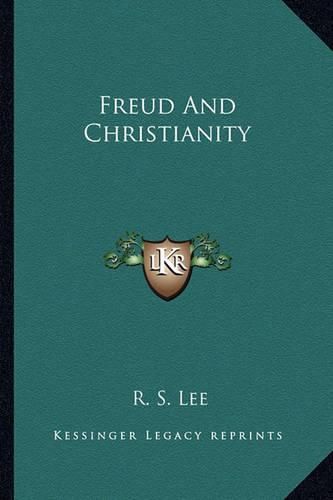 Cover image for Freud and Christianity