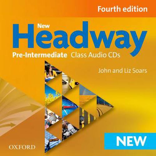 Cover image for New Headway: Pre-Intermediate A2-B1: Class Audio CDs: The world's most trusted English course