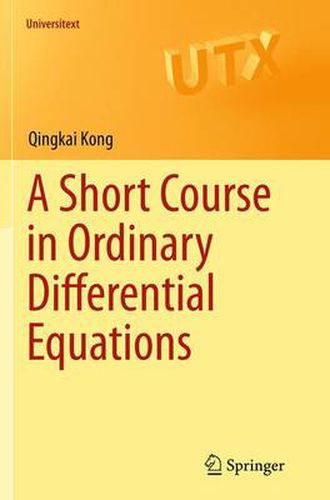 Cover image for A Short Course in Ordinary Differential Equations