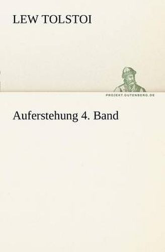 Cover image for Auferstehung 4. Band