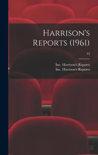 Cover image for Harrison's Reports (1961); 43