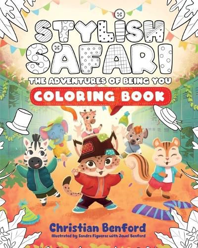 Cover image for Stylish Safari Coloring Book