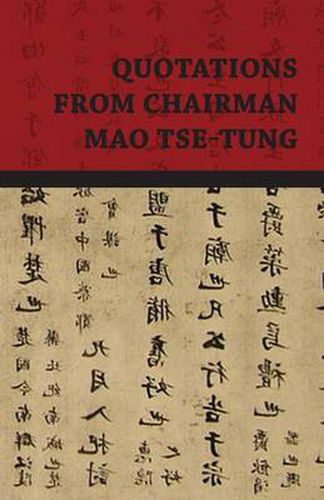 Cover image for Quotations from Chairman Mao Tse-Tung