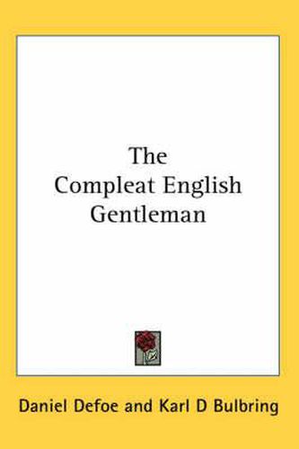 Cover image for The Compleat English Gentleman