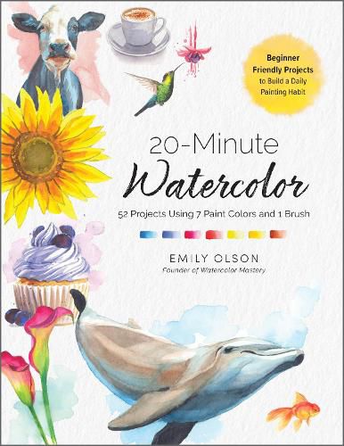 Cover image for 20-Minute Watercolor