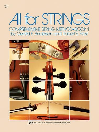 Cover image for All for Strings Book 1 - Viola