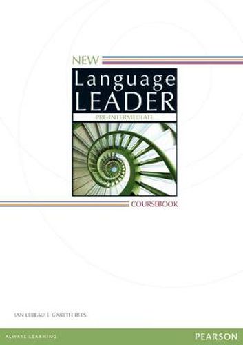 Cover image for New Language Leader Pre-Intermediate Coursebook