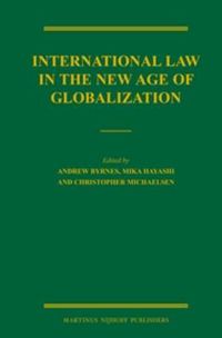 Cover image for International Law in the New Age of Globalization