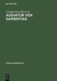 Cover image for Audiatur Vox Sapientiae