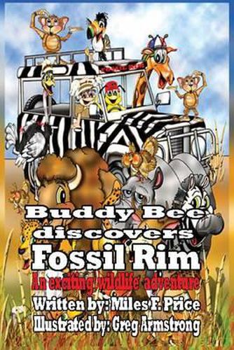 Cover image for Buddy Bee Discovers Fossil Rim