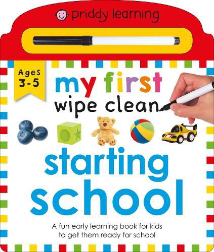Cover image for My First Wipe Clean Starting School