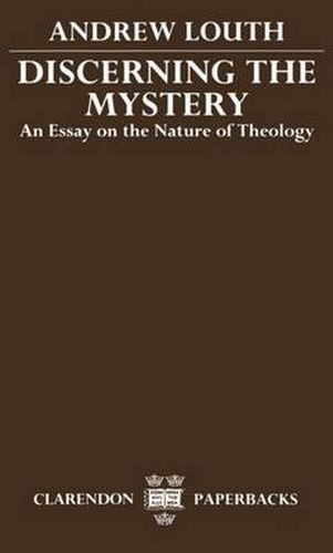 Cover image for Discerning the Mystery: An Essay on the Nature of Theology