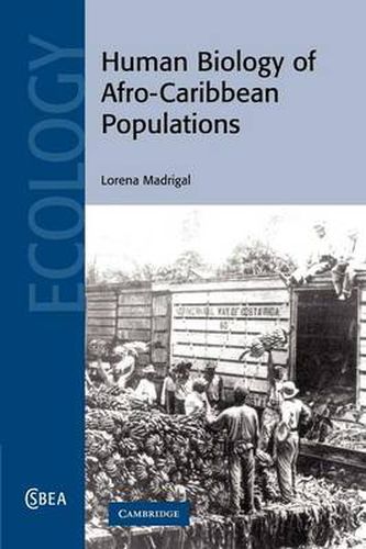 Cover image for Human Biology of Afro-Caribbean Populations