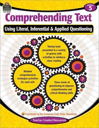 Cover image for Comprehending Text Using Literal/Inferential/Applied Quest-5