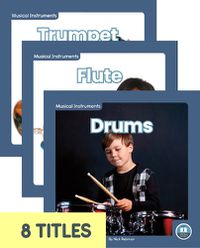 Cover image for Musical Instruments (Set of 8)