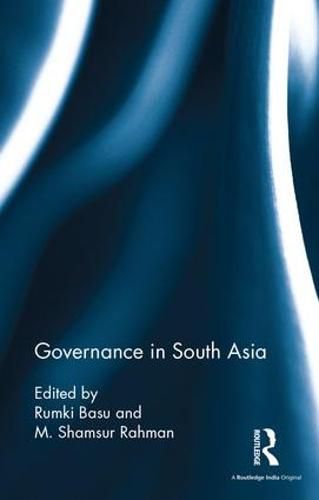 Cover image for Governance in South Asia