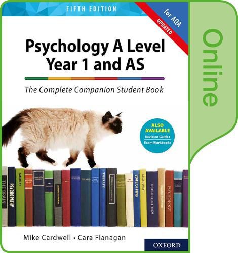 Cover image for The Complete Companions: AQA Psychology A Level: Year 1 and AS Student Book Online Course Book