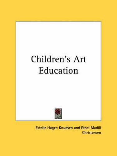 Cover image for Children's Art Education