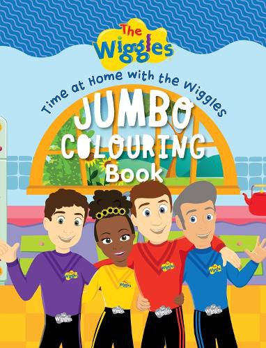 Cover image for The Wiggles: Time at Home with The Wiggles Jumbo Colouring Book