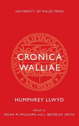 Cover image for Cronica Walliae