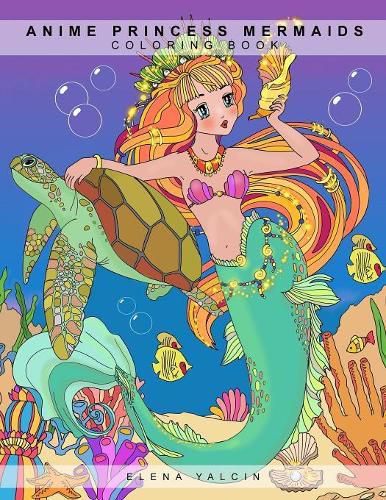 Cover image for Coloring book ANIME Princess Mermaids