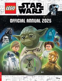 Cover image for LEGO (R) Star Wars (TM): Official Annual 2025 (with Yoda minifigure and lightsaber)