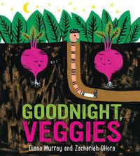 Cover image for Goodnight, Veggies Board Book