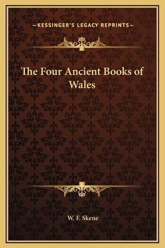 Cover image for The Four Ancient Books of Wales